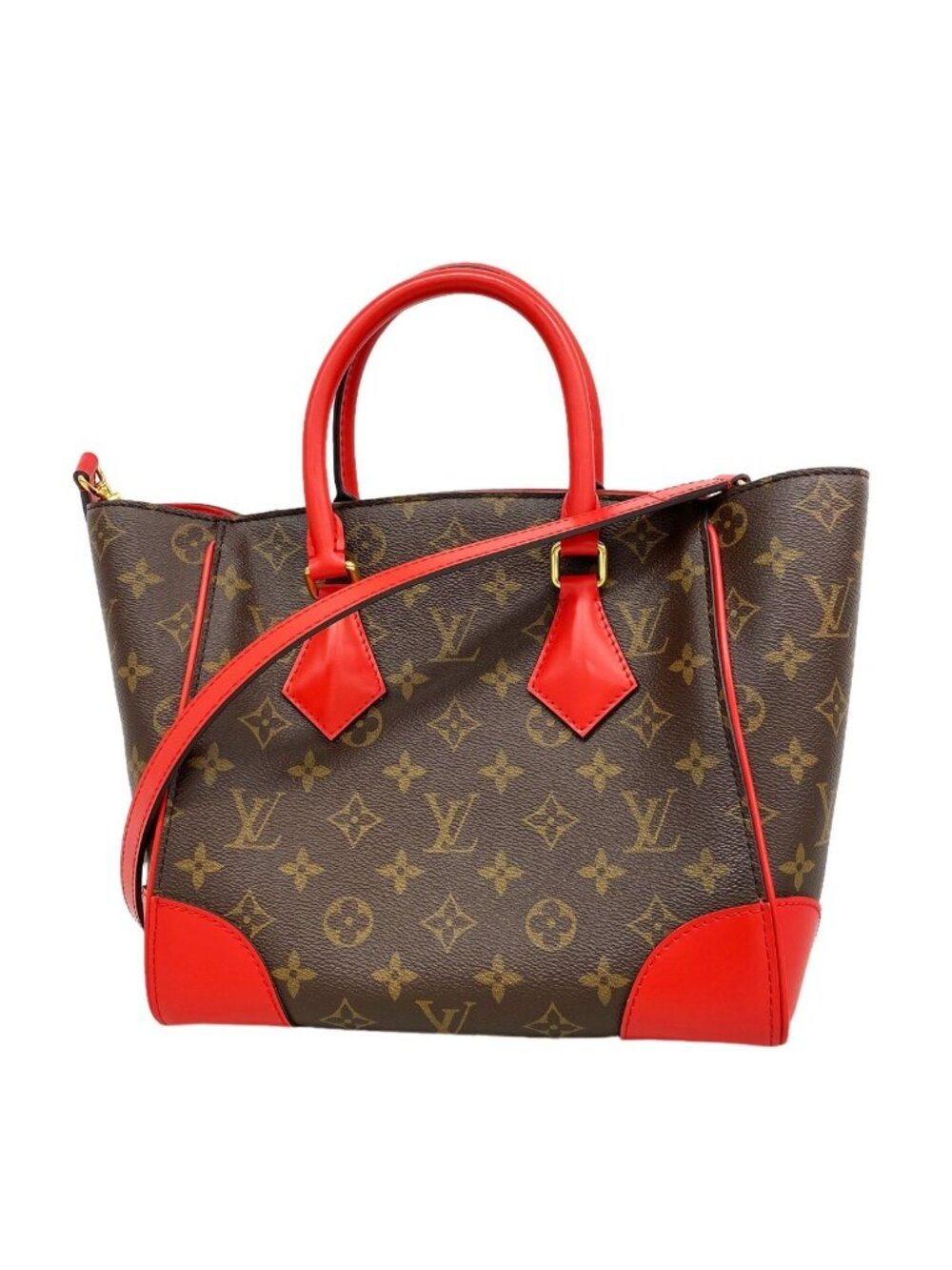 Louis Vuitton Handbag Monogram Phoenix PM Coquelicot 2-Way Bag